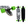 Skate Longboard Joker 105 cm Rodas Verdes Abec 15 - 1