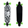 Skate Longboard Joker 105 Cm -Truck Blindado Invert - Abec 15 S - 1
