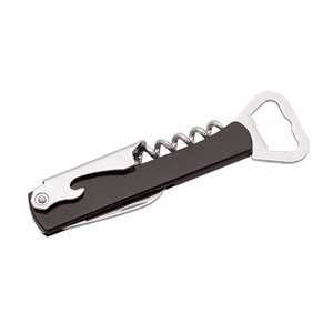 Saca Rolhas e Abridor Garrafas 13,5 Cm Inox Mimo