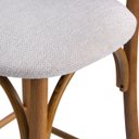 Ver imagem 2 de Banqueta Alta Madeira Balcao Cozinha Decorativa Anita - Mel