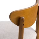 Ver imagem 4 de Banqueta Alta Madeira Balcao Cozinha Decorativa Anita - Mel