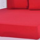Ver imagem 2 de Jogo de Cama Casal Malha 3 Pçs Bella Cama 100% Algodão 138x188x30cm Verde