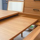 Ver imagem 3 de Mesa de Jantar Tampo Extensível C/ 6 Cadeiras Dream 100% Mdf Cor:freijó com Cesare Escuro