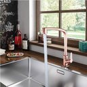 Ver imagem 2 de Torneira de Cozinha Mesa Bica Móvel F71 Rose Gold 7111104 Lorenzetti