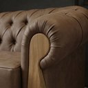 Ver imagem 7 de Sofá Living Capitone 2 Lugares Milano 188 cm Pes Madeira Courino Tcs 729 Moll