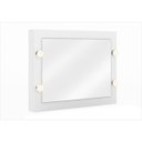 Ver imagem 2 de Penteadeira Suspensa PE2004 com Painel Espelho PE2006 Branco - Tecno Mobili