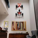 Ver mais imagens de Réplica Carro F1 Decorativo 2,20x1,00 Scala 1:2 Mp4/4 Sn 88 - Gran Belo Carro F1 220x100