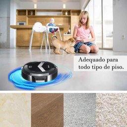 Robo Limpa Casa Aspirador De Po Sensor Automatico Vassoura - 4