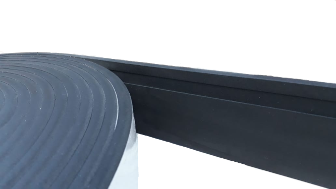 Ver imagem 1 de Rodapé Eva Adesivo E Flexível *maresia 10cm X 1cm 5 Metros* Preto