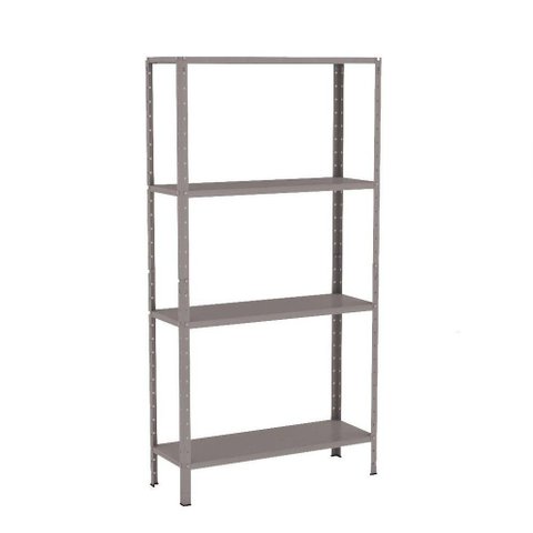 Estante Aço 4 Prateleiras Eaf006 Cinza