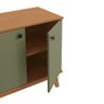 Aparador Kappesberg 4 Portas Canela/verde Frevo 156cm - 5