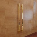 Ver imagem 3 de Puxador Duplo Df 926 - Inox 304 - Gold - 40 Cm