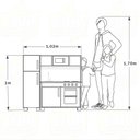 Ver imagem 7 de Kit Cozinha Infantil com Geladeira - Lilás