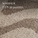 Ver imagem 4 de Tapete Sala Paris Pérola Art 608 Antiderrapante:2,00x2,50