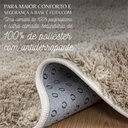 Ver imagem 5 de Tapete Sala Paris Pérola Art 608 Antiderrapante:2,00x2,50