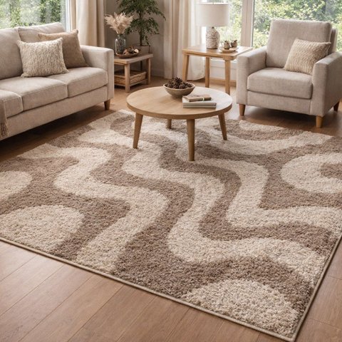 Tapete Sala Paris Pérola Art 608 Antiderrapante:2,00x2,50