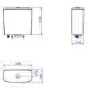 Ver imagem 4 de Caixa Acoplada com Acionamento Dual Flush e Tampa com Trava Branco - Cd.05f.17 - Deca