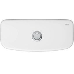 Caixa Acoplada com Acionamento Dual Flush e Tampa com Trava Branco - Cd.05f.17 - Deca - 2 Caixa Acoplada com Acionamento Dual Flush e Tampa com Trava Branco - Cd.05f.17 - Deca - 2