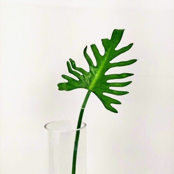 Folhagem Guaimbe Planta Artificial Permanente 81X19cm P - 6