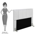 Ver imagem 5 de Cabeceira Cama Box Casal Queen 160cm Pérola D10 Corano Branco - Mpozenato