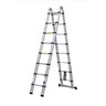 Escada Alumínio Telescópica Dupla 16 Degraus 2,4/5M Starfer - 2