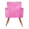 Poltrona Nina Decorativa:Suede Rosa Barbie - 2