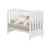 Quarto Infantil Brigadeiro com Berço padrão americano 0505 Branco Brilho - Multimóveis - 5