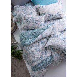 Edredom Casal Estampado Dupla Face Grosso Aurea Florido Sultan - 2