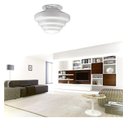 Ver imagem 4 de Globo Escada Plafon Vintage Classico Vidro Leitoso 17x24