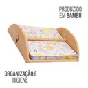 Ver imagem 4 de Porta Guardanapo Papel Toalha em Bambu Madeira 20x17cm