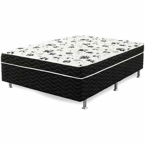 Cama Box Conjugado Casal Espuma Ortopédica - 44x138x188cm