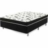Cama Box Conjugado Casal Espuma Ortopédica - 44x138x188cm - 1