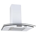 Ver imagem 1 de Coifa de Parede 60cm Vidro Curvo Slim Nardelli White 220v