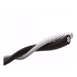 Cabo Aluminio Duplex 10,00Mm Neutro Nú Rolo Com 100 Metros - 2