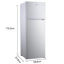 Ver imagem 3 de Geladeira Refrigerador Hq Defrost 310 Litros Branco Hq-310rdf 220v