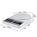 Ver imagem 6 de Balança Eletrônica Digital de Cozinha Pesa até 10kg
