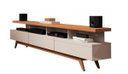 Ver imagem 1 de Rack Germai Vivare Wood 180cm Off White/Nature:Off White/Nature