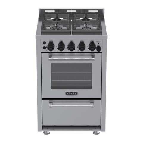 Fogao 4 Bocas Venax Temis Inox Glp 220v
