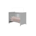 Ver imagem 2 de Berço Cat Padrão Americano com Rodinhas e 3 Regulágens de Altura Aprovado Pelo Inmetro Cor Cinza Ja