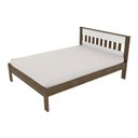Ver imagem 4 de Cama De Casal Para Colchão 138 X 188 Cm Cr35011 Nogal/Branca