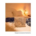 Ver imagem 4 de Cesto Plástico com Tampa - Grande - Cinza - Oikos