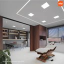 Ver imagem 5 de Kit C/ 10 Paineis Led Embutir 18w Quadrado - Fortled