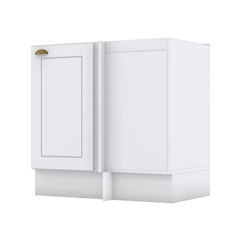 Balcão de Canto Reto 1 Porta Nova York Branco Hp – Henn