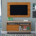 Ver imagem 2 de Rack Bancada Artur e Painel Suspenso para TV até 50 Polegadas Frank Fendi/Naturale - Madetec