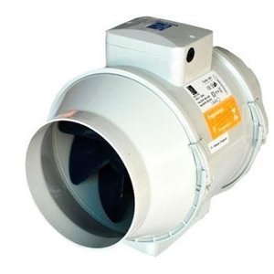 Kit Exaustor Turbo-150-220v + 5m duto Flex + Grelha Ventidec