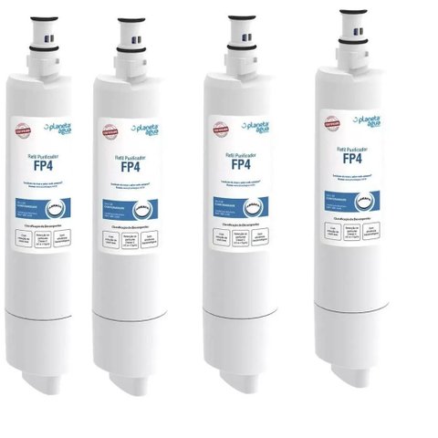 Kit 4 Refil Fp4 Aparelhos: Consul Cpc31, Cpc31ab, Cpc31af, Cpc30ab, Cpc30af e Cpb35ab