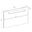Ver imagem 5 de Painel para TV até 55 Polegadas Extensível Múltiplus Buriti