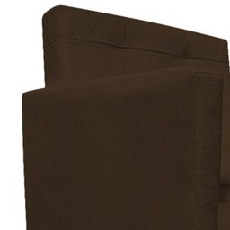 Kit 2 Poltronas Gênesis Palito Mel Suede Marrom - Doce Sonho Móveis - 6