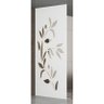 Painel Vazado Divisória Mdf Malibu Branco Decore Painéis e Divisórias 0,60x2,20m - 2