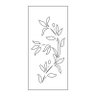 Painel Vazado Divisória Mdf Malibu Branco Decore Painéis e Divisórias 0,60x2,20m - 3